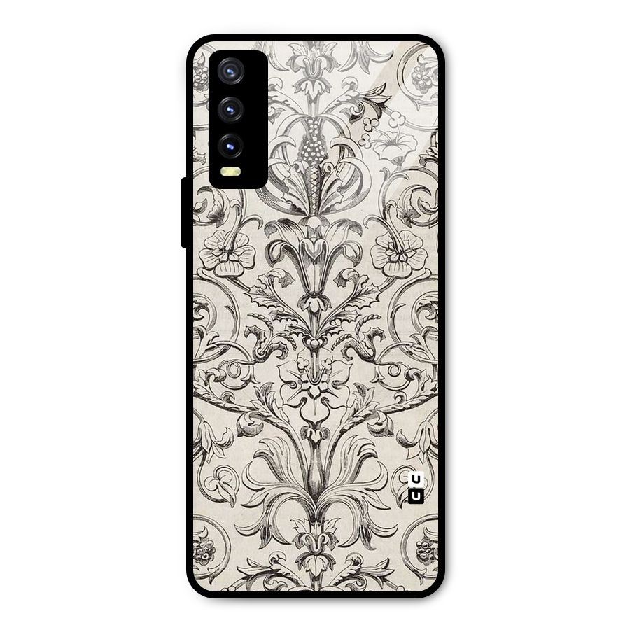 Pleasing Artsy Design Metal Back Case for Vivo Y20g