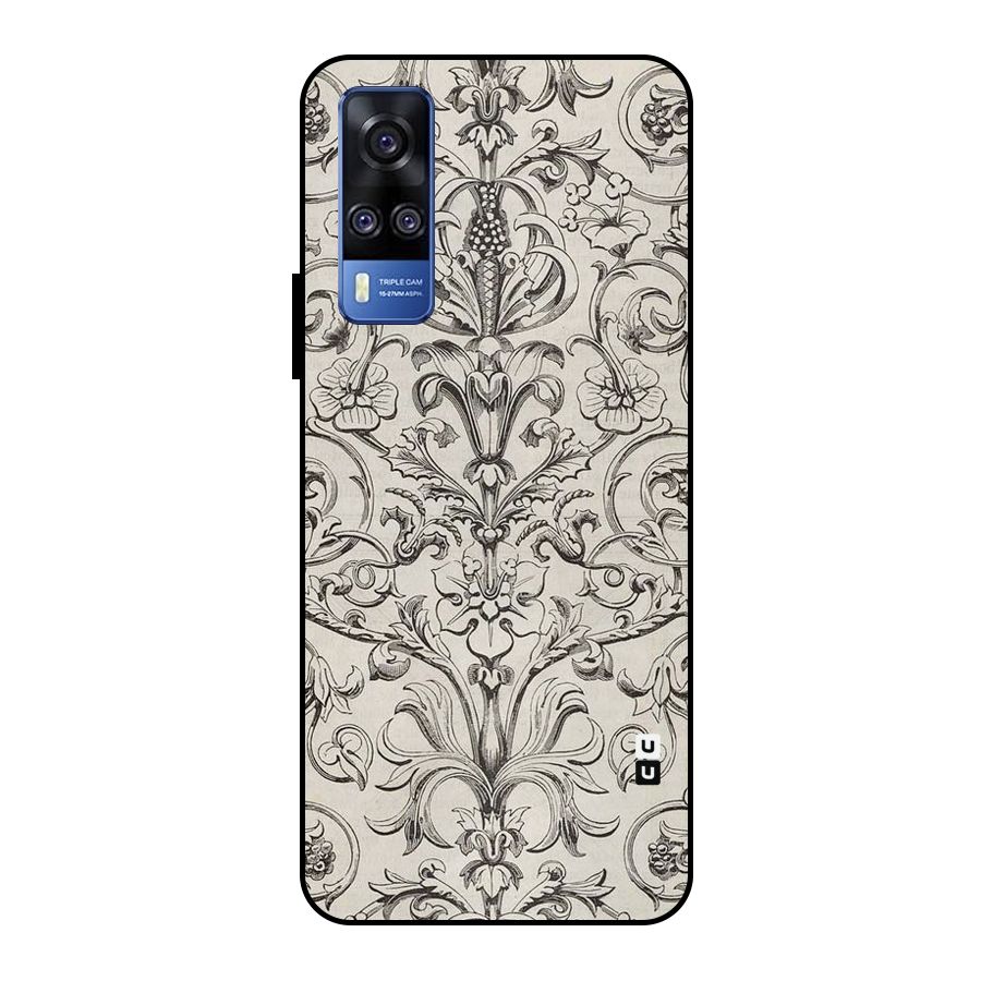 Pleasing Artsy Design Metal Back Case for Vivo Y51
