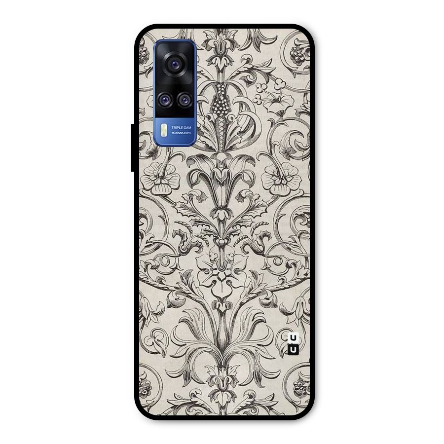 Pleasing Artsy Design Metal Back Case for Vivo Y51A