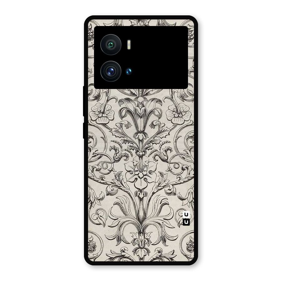 Pleasing Artsy Design Metal Back Case for iQOO 9 Pro