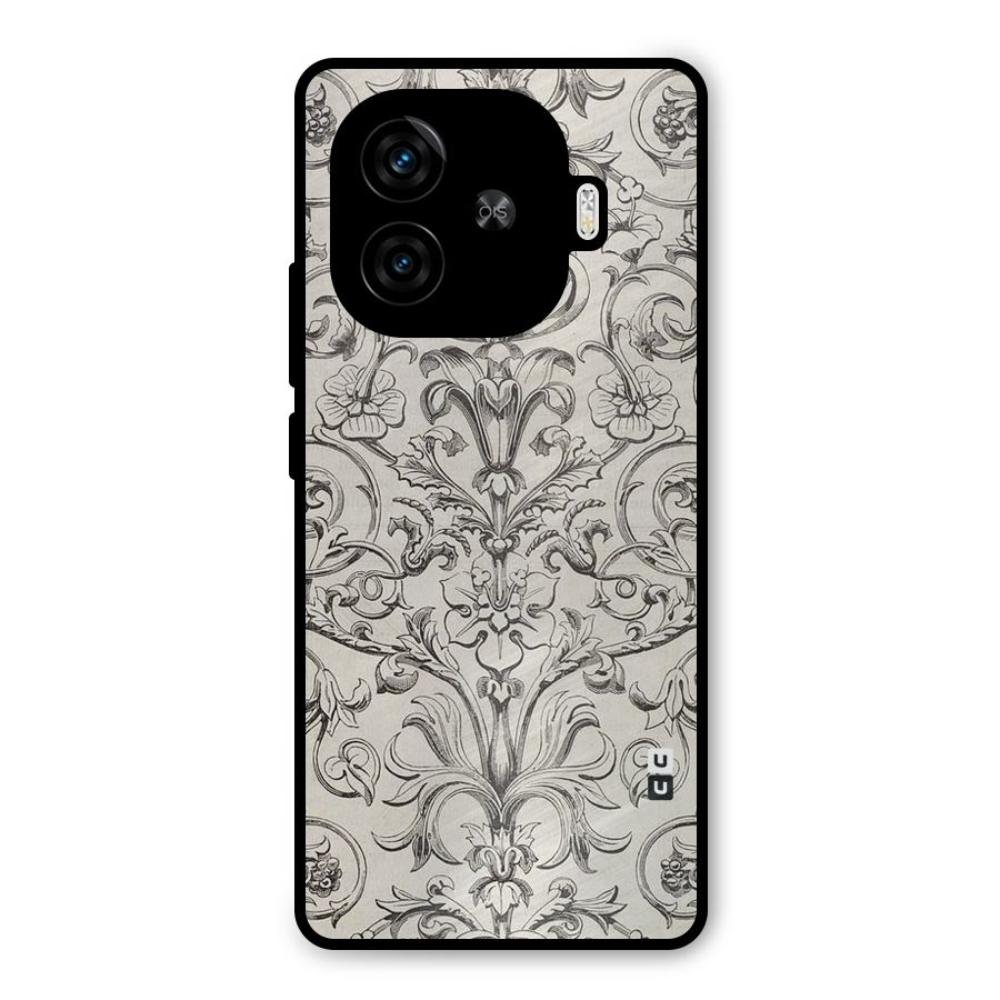 Pleasing Artsy Design Metal Back Case for iQOO Z9 Turbo