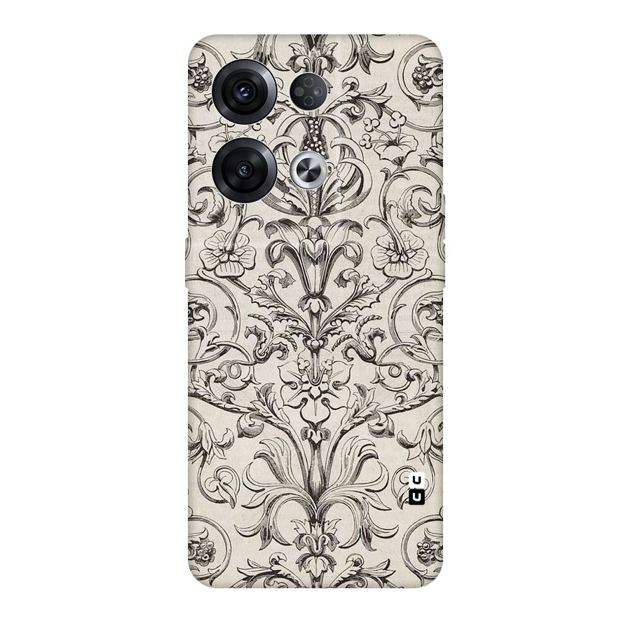Pleasing Artsy Design Original Polycarbonate Back Case for Oppo Reno8 Pro 5G