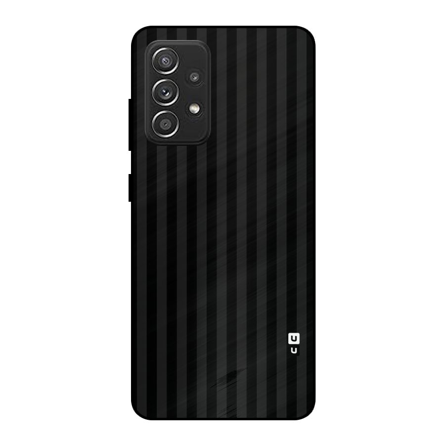 Pleasing Dark Stripes Metal Back Case for Galaxy A52s 5G