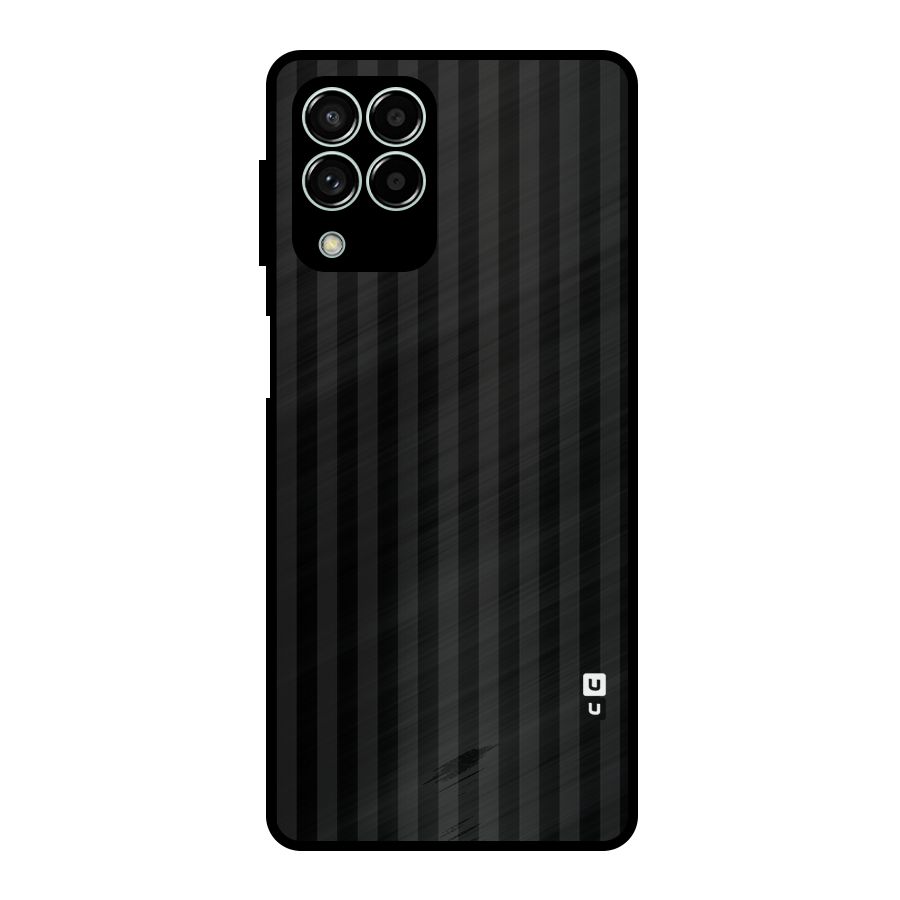 Pleasing Dark Stripes Metal Back Case for Galaxy M33