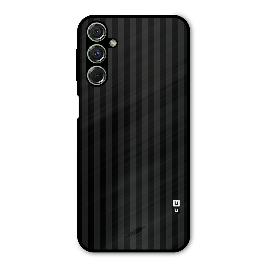 Pleasing Dark Stripes Metal Back Case for Galaxy M34
