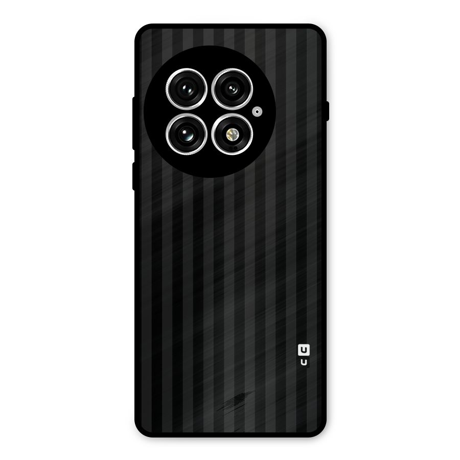 Pleasing Dark Stripes Metal Back Case for OnePlus 13