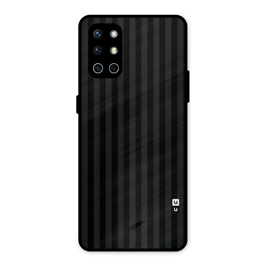 Pleasing Dark Stripes Metal Back Case for OnePlus 9R