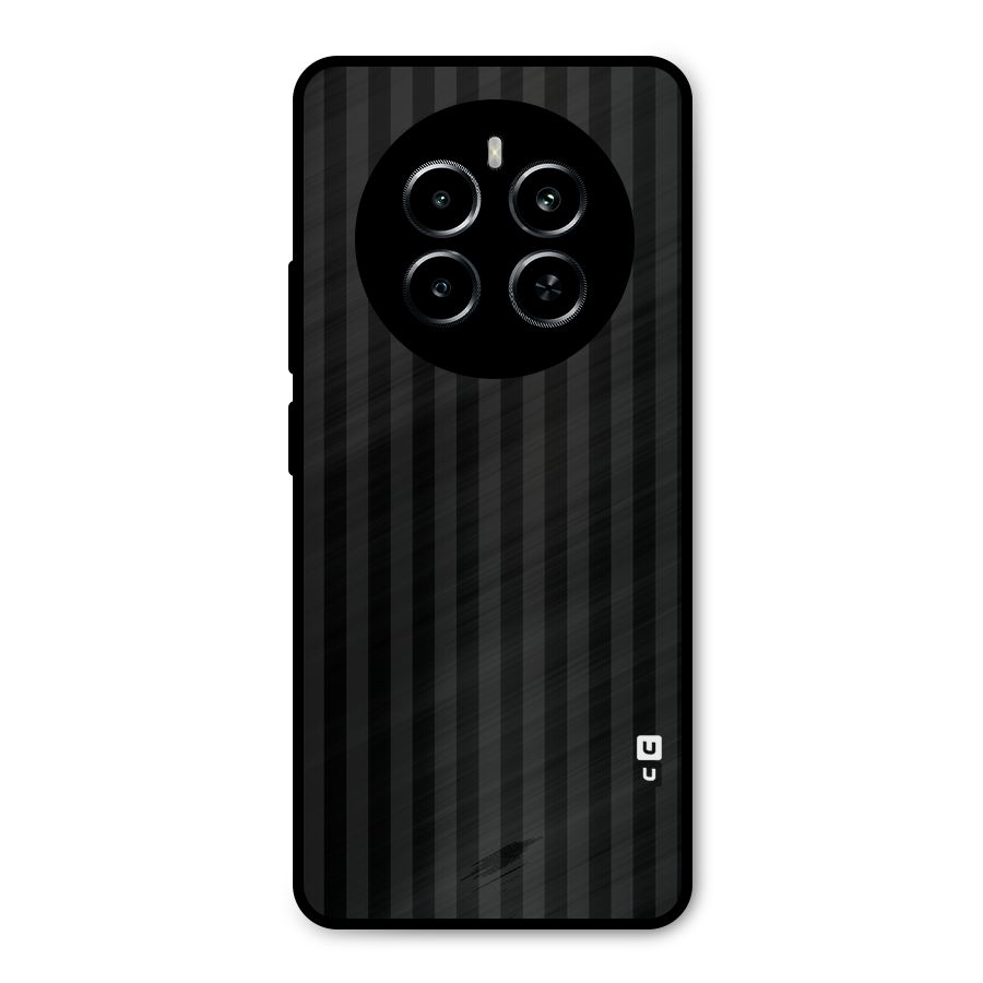 Pleasing Dark Stripes Metal Back Case for Realme P1