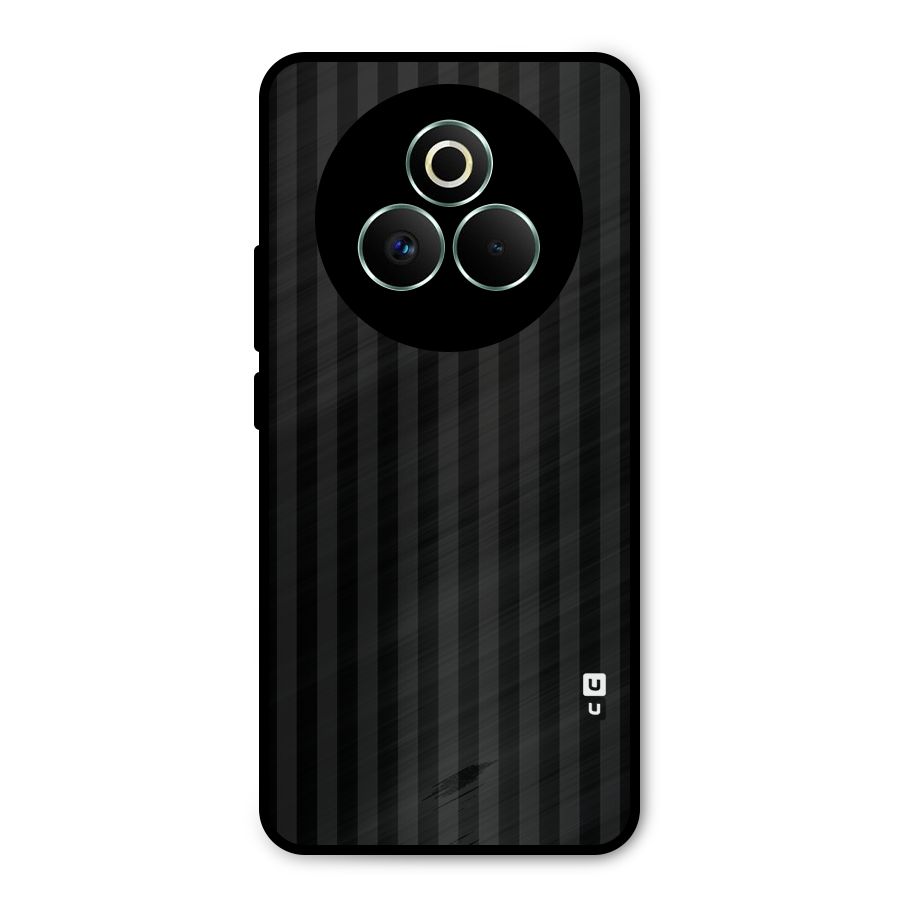 Pleasing Dark Stripes Metal Back Case for Realme P3 Pro