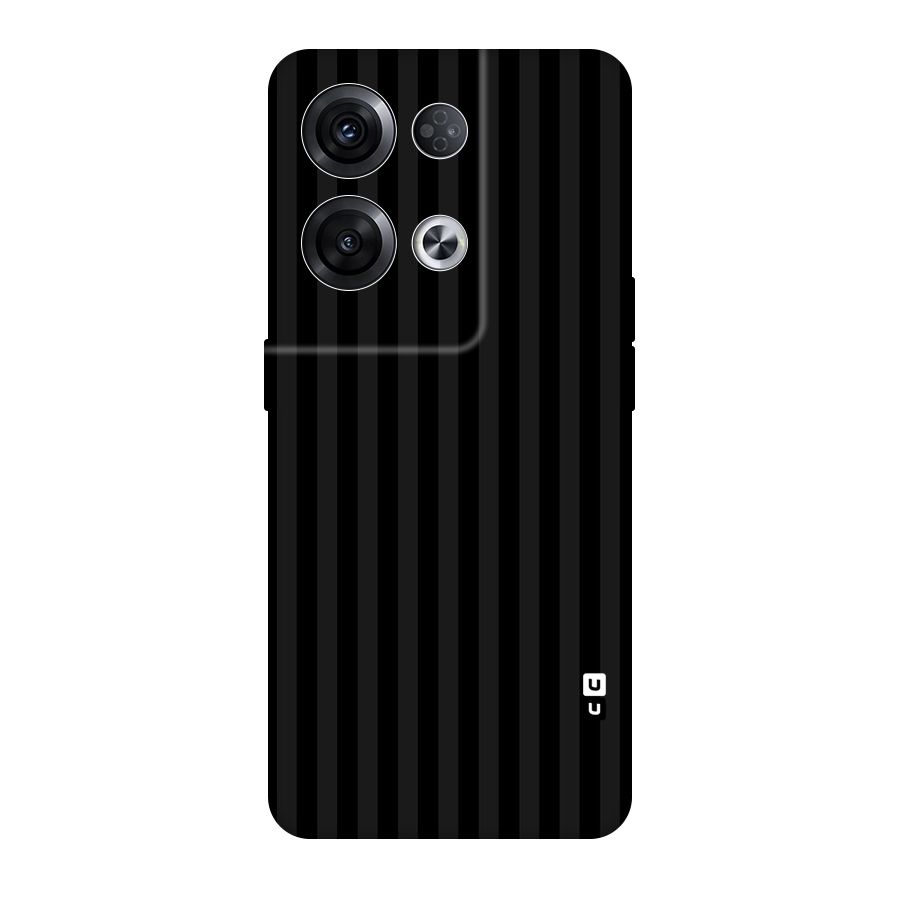Pleasing Dark Stripes Original Polycarbonate Back Case for Oppo Reno8 Pro 5G