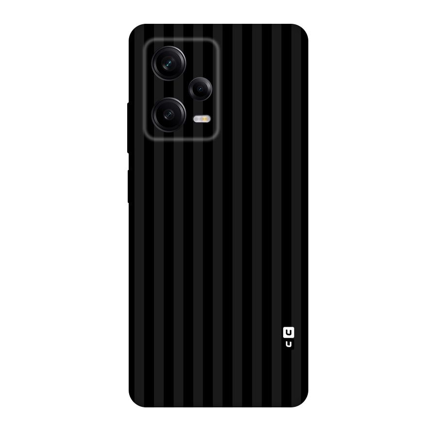 Pleasing Dark Stripes Original Polycarbonate Back Case for Redmi Note 12 Pro