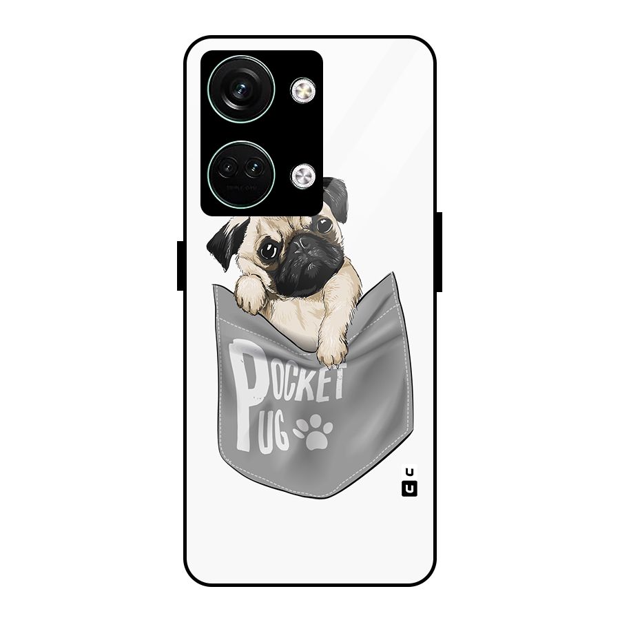 Pocket Pug Glass Back Case for Oneplus Nord 3