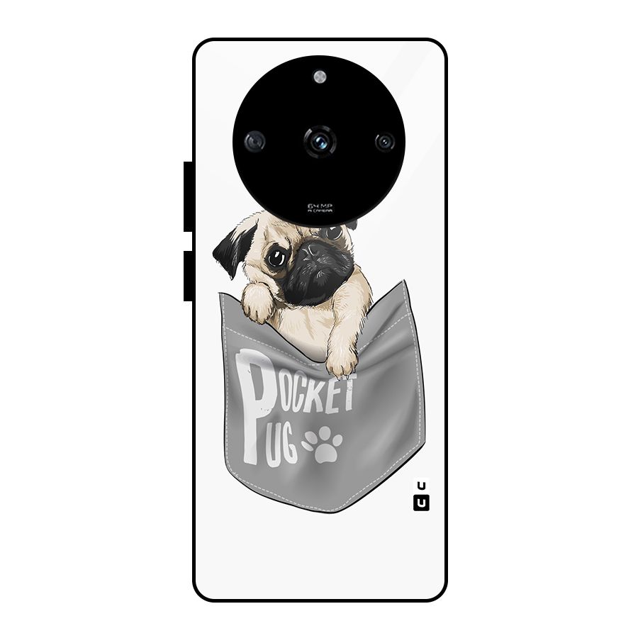 Pocket Pug Glass Back Case for Realme Narzo 60 5G