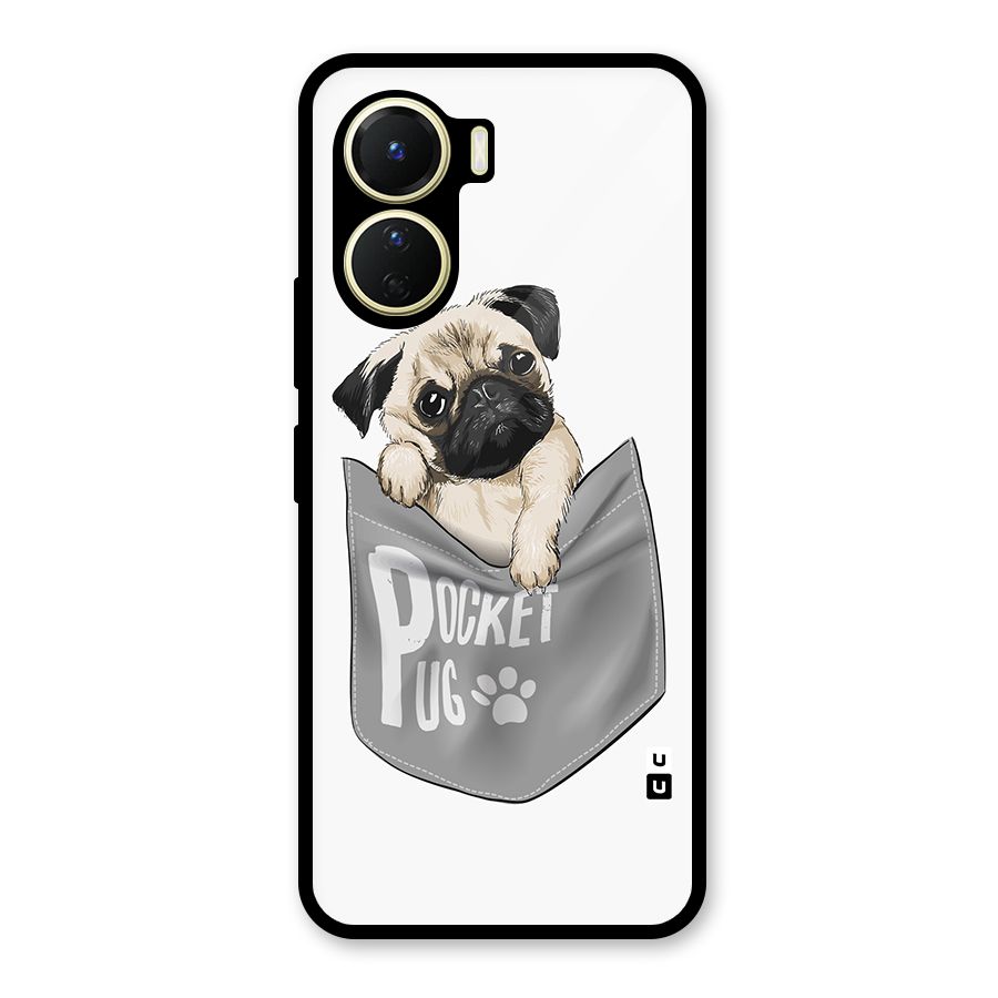 Pocket Pug Glass Back Case for Vivo Y16