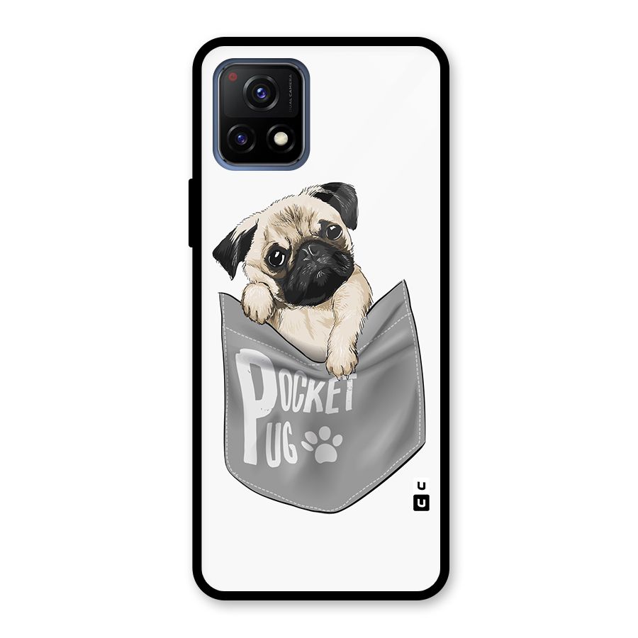 Pocket Pug Glass Back Case for Vivo Y72 5G