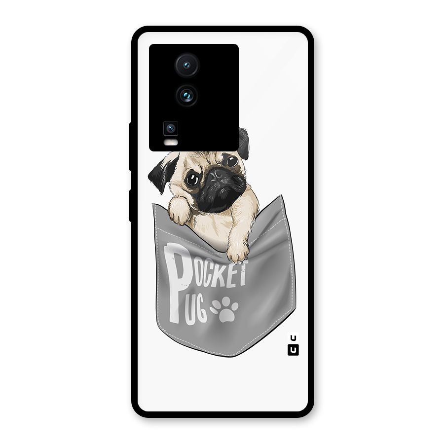 Pocket Pug Glass Back Case for Vivo iQOO Neo 7