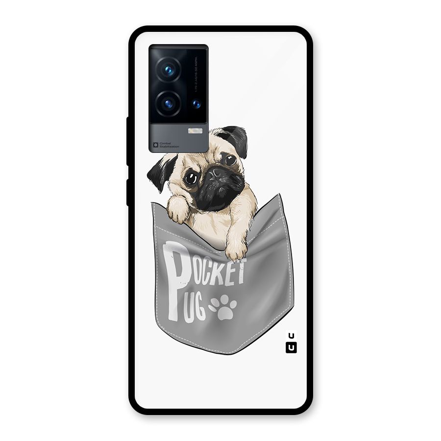 Pocket Pug Glass Back Case for iQOO 9 5G