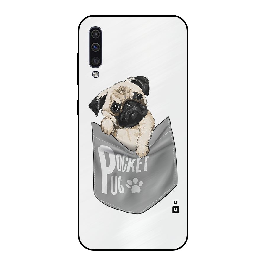 Pocket Pug Metal Back Case for Galaxy A30s