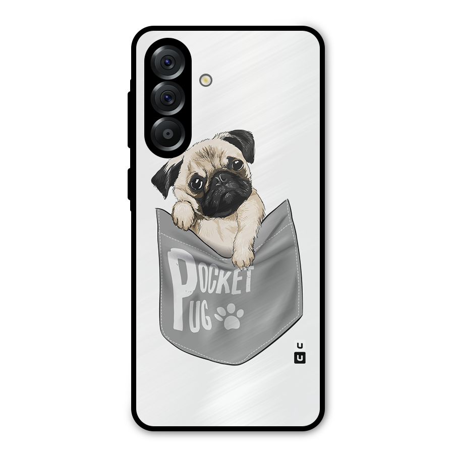 Pocket Pug Metal Back Case for Galaxy A36