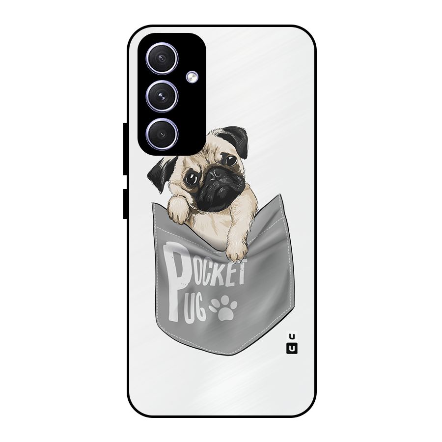 Pocket Pug Metal Back Case for Galaxy A54