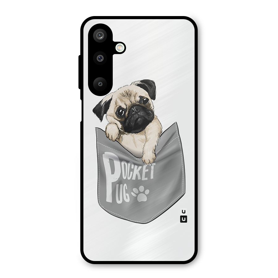 Pocket Pug Metal Back Case for Galaxy M16