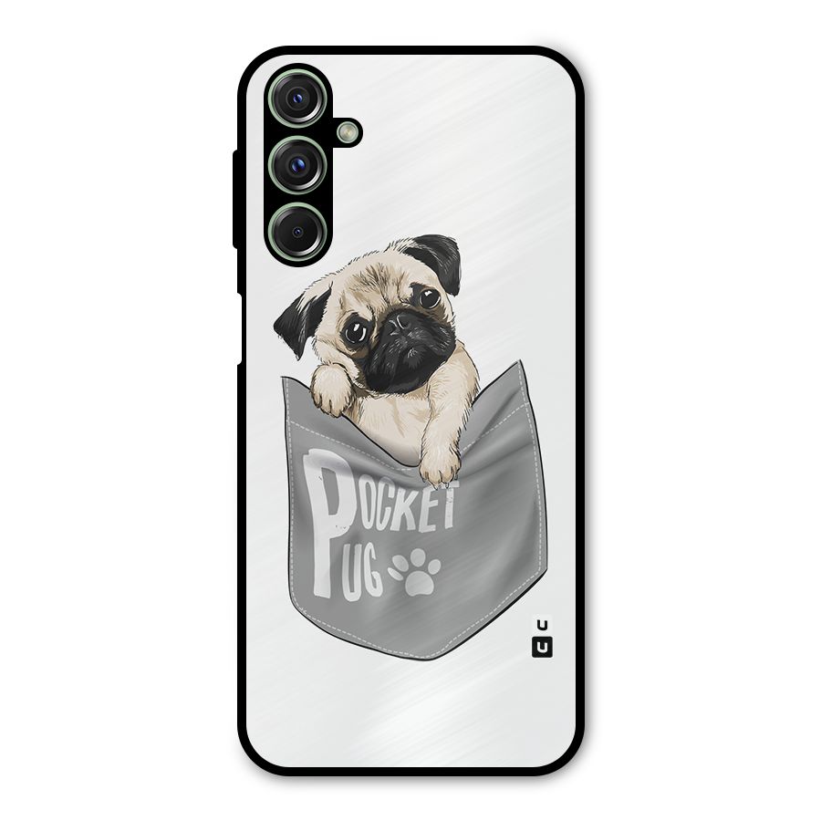 Pocket Pug Metal Back Case for Galaxy M34