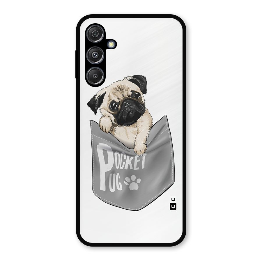 Pocket Pug Metal Back Case for Galaxy M34 5G