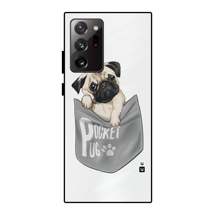 Pocket Pug Metal Back Case for Galaxy Note 20 Ultra