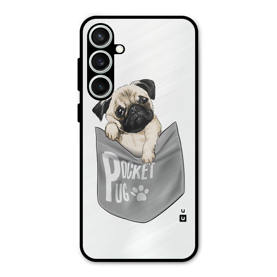 Pocket Pug Metal Back Case for Galaxy S23 FE