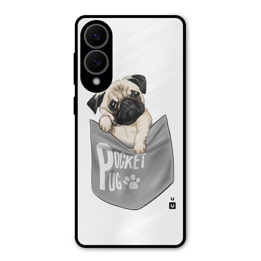 Pocket Pug Metal Back Case for Galaxy S25 Edge