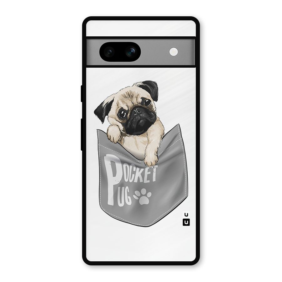 Pocket Pug Metal Back Case for Google Pixel 7a