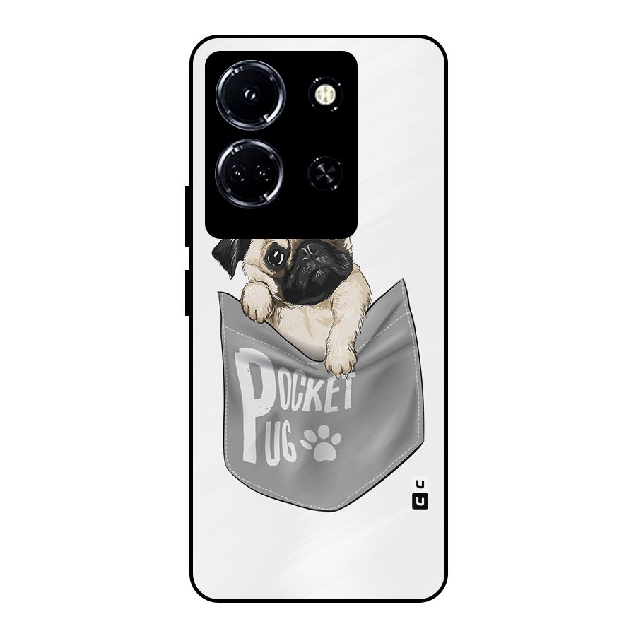 Pocket Pug Metal Back Case for Infinix Note 30 5G