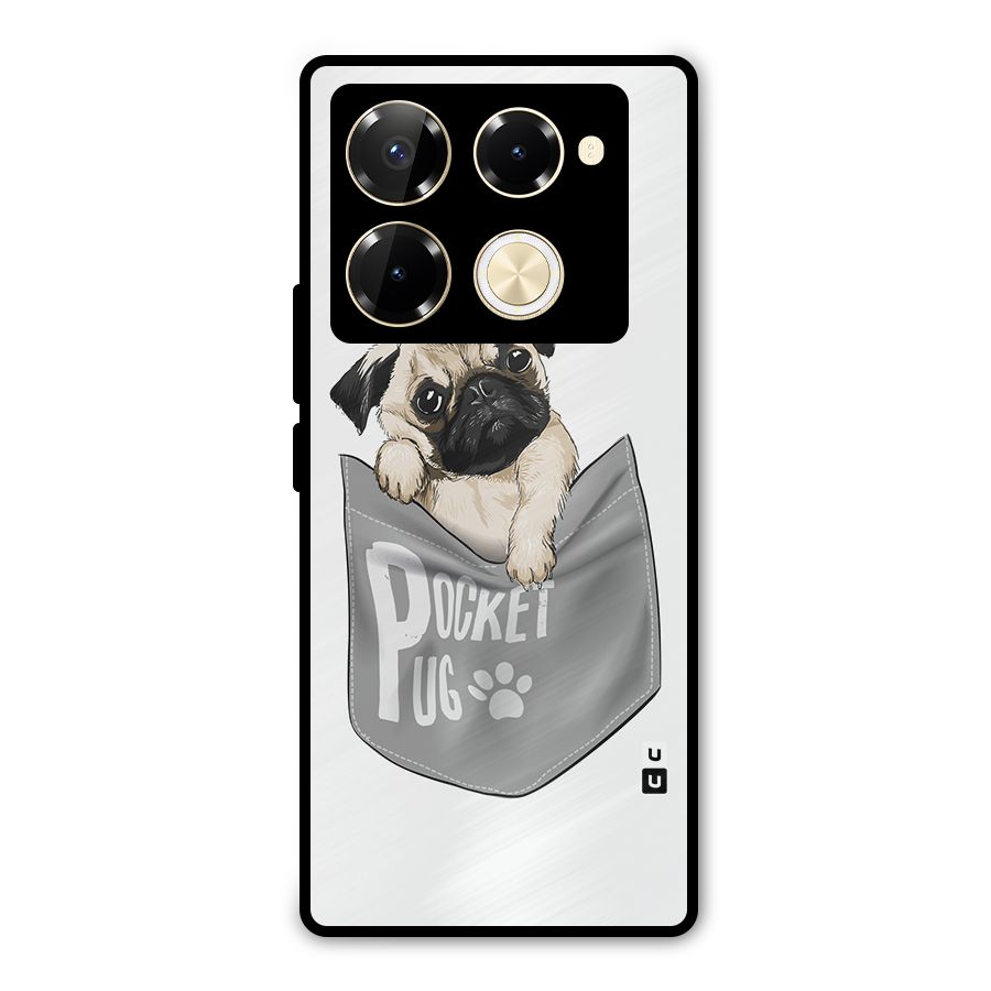 Pocket Pug Metal Back Case for Infinix Note 40 Pro