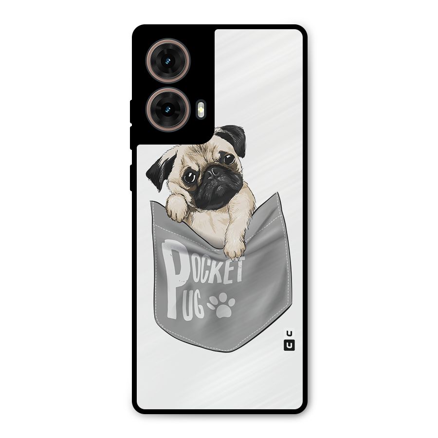 Pocket Pug Metal Back Case for Moto G85