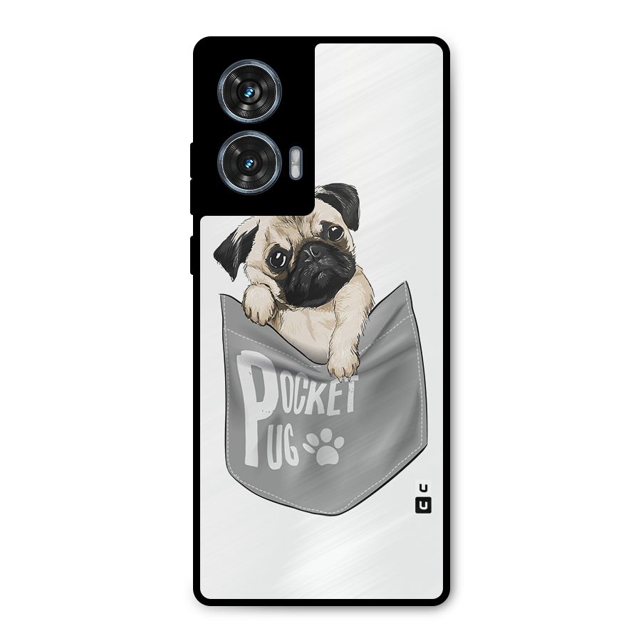 Pocket Pug Metal Back Case for Motorola G96