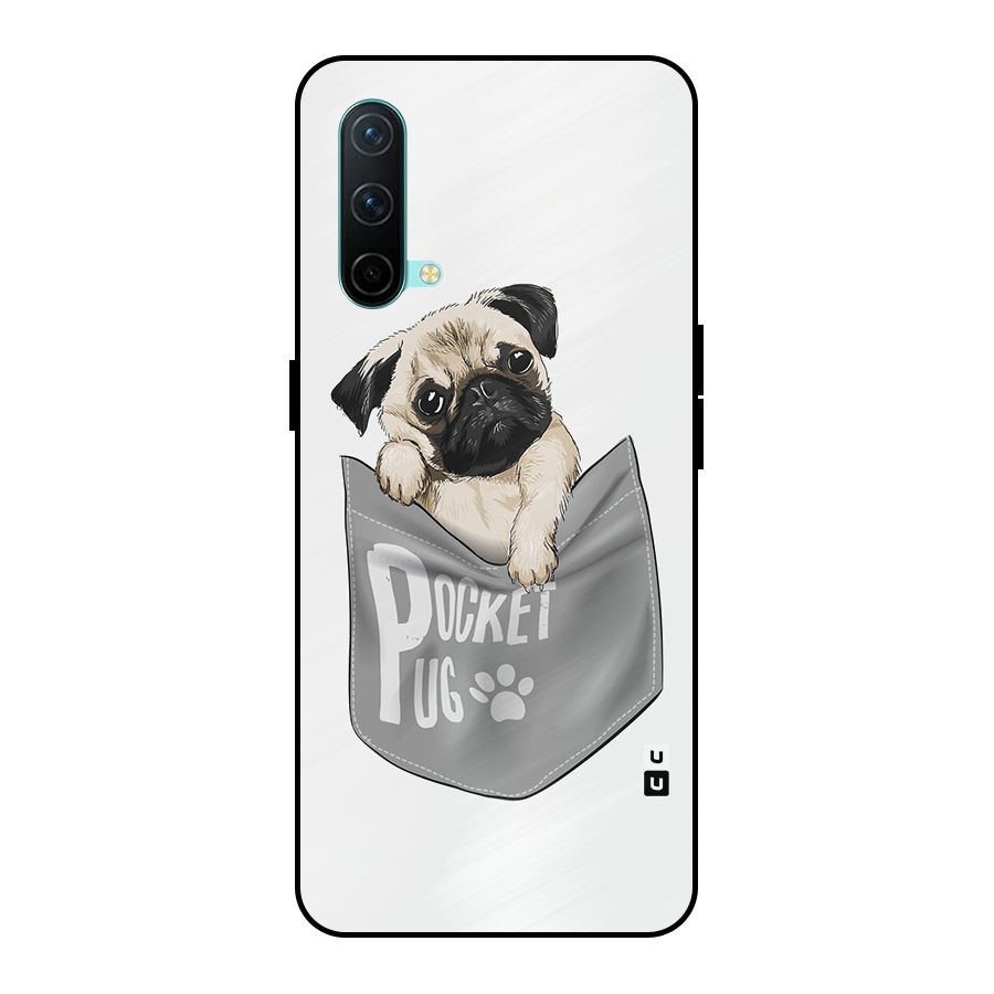 Pocket Pug Metal Back Case for OnePlus Nord CE 5G
