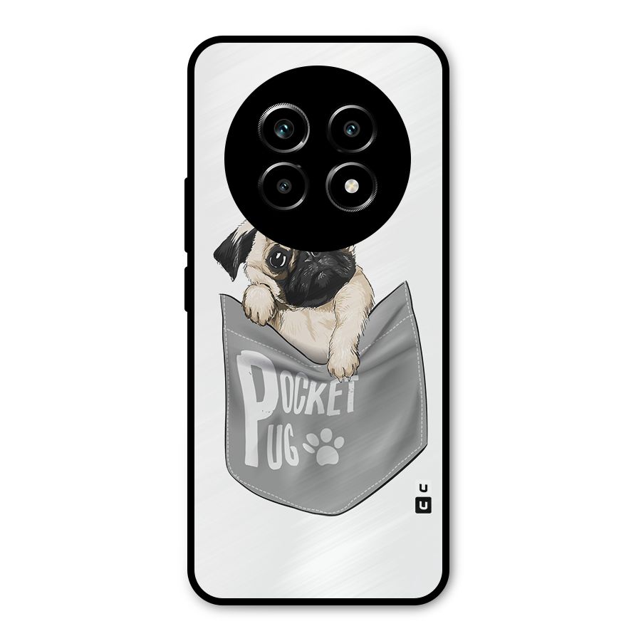 Pocket Pug Metal Back Case for Realme 13 Pro