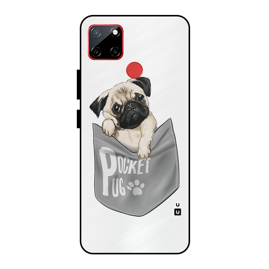 Pocket Pug Metal Back Case for Realme C12
