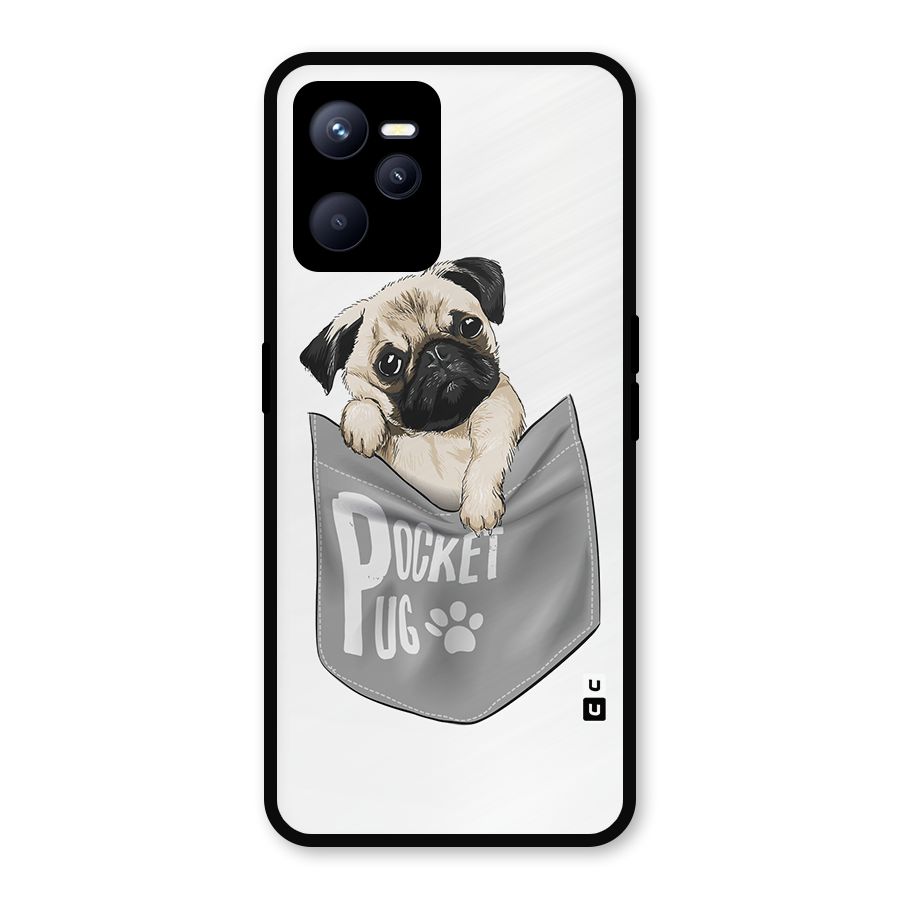 Pocket Pug Metal Back Case for Realme C35