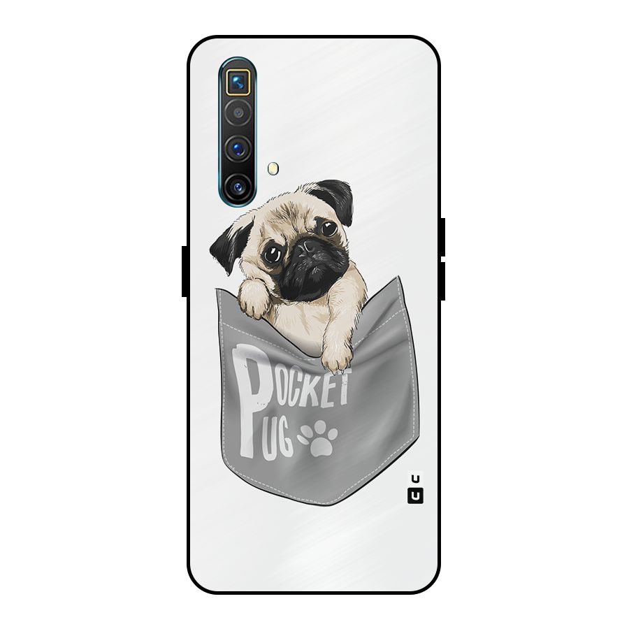Pocket Pug Metal Back Case for Realme X3
