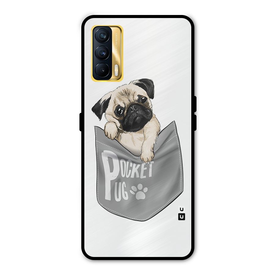 Pocket Pug Metal Back Case for Realme X7