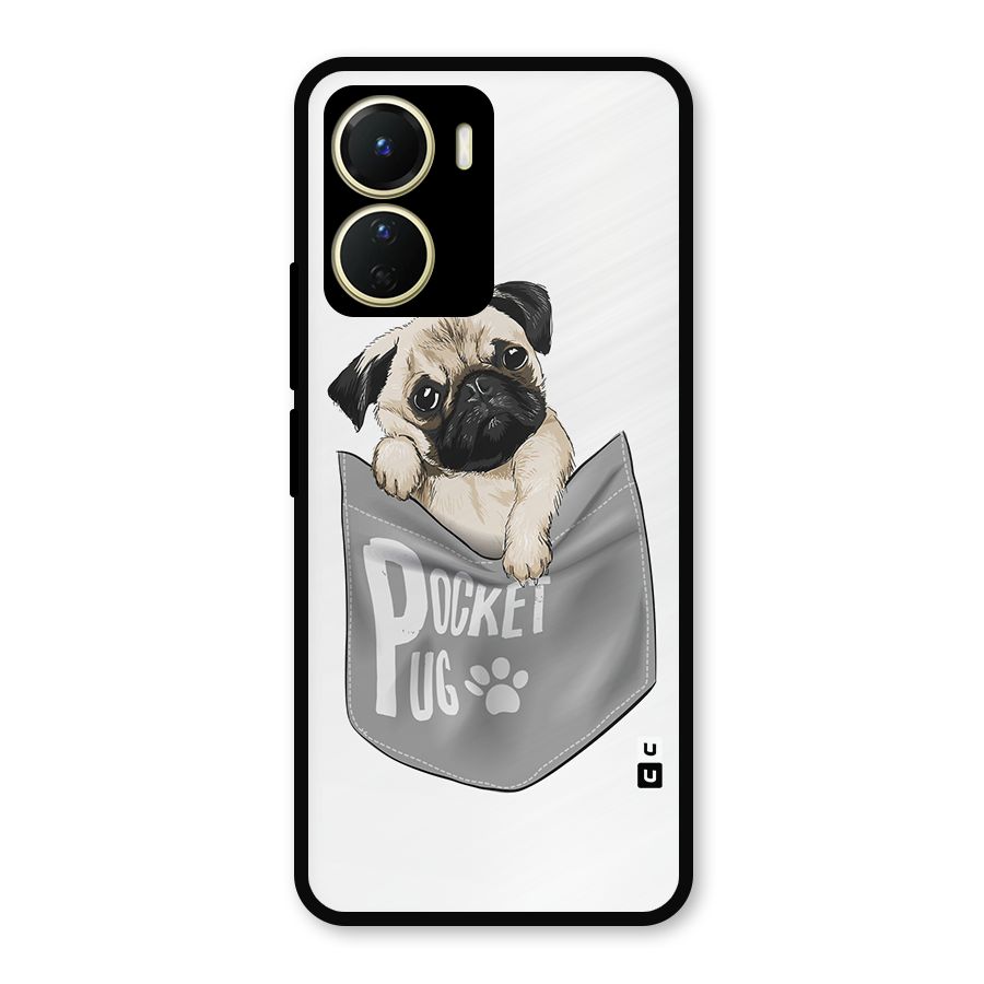 Pocket Pug Metal Back Case for Vivo Y56