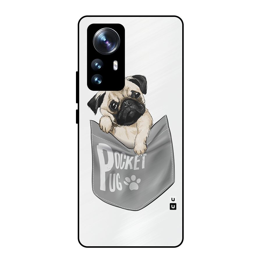 Pocket Pug Metal Back Case for Xiaomi 12 Pro
