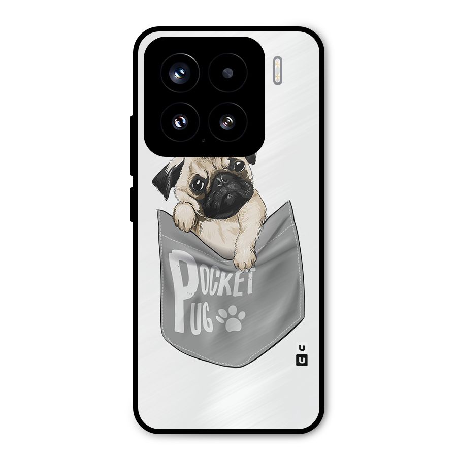 Pocket Pug Metal Back Case for Xiaomi 15