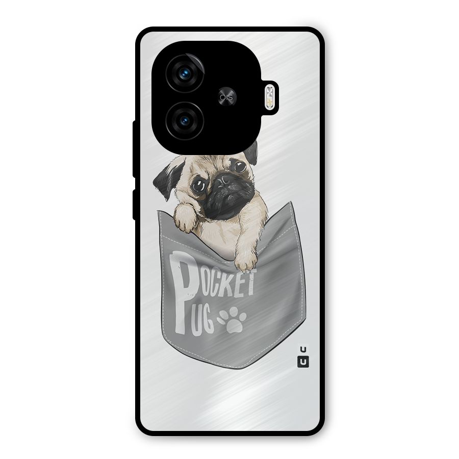 Pocket Pug Metal Back Case for iQOO Neo 10R