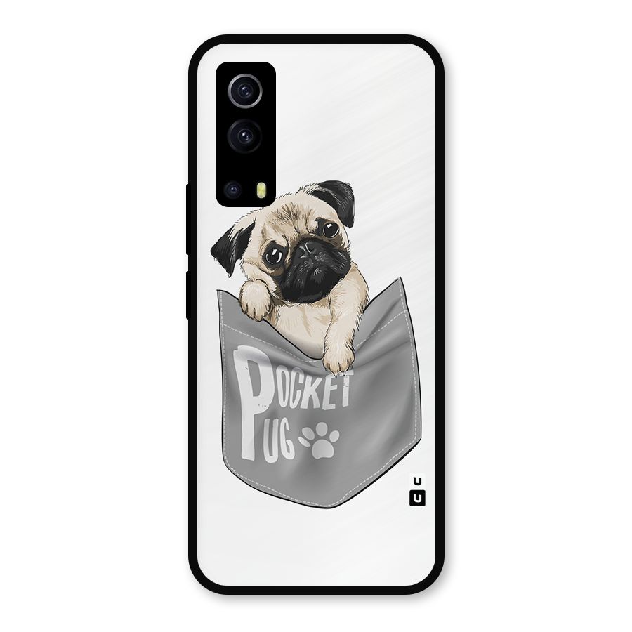 Pocket Pug Metal Back Case for iQOO Z3