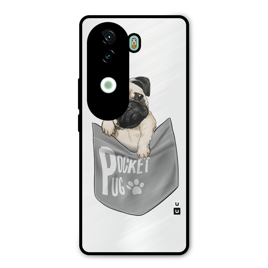Pocket Pug Metal Back Case for iQOO Z9s