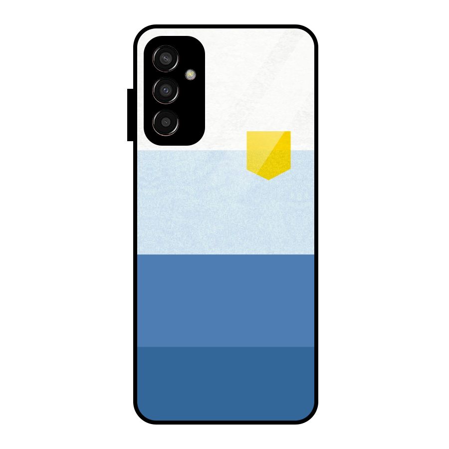Pocket Stripes. Glass Back Case for Galaxy F13
