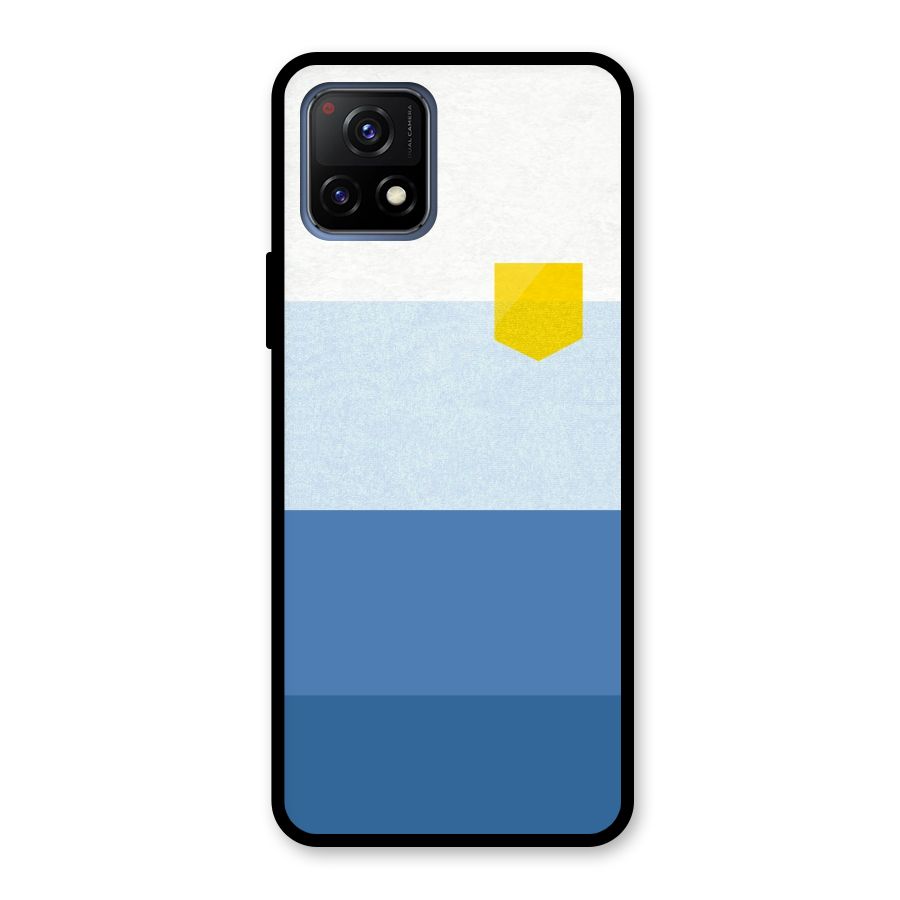 Pocket Stripes. Glass Back Case for Vivo Y72 5G