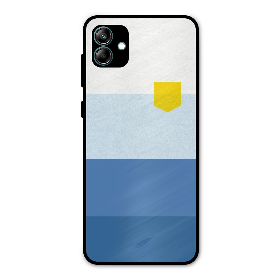 Pocket Stripes. Metal Back Case for Galaxy A04